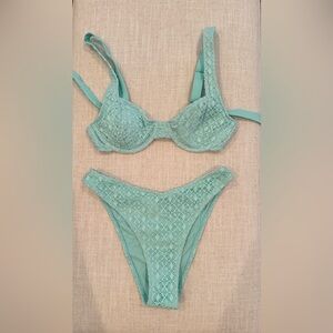 Berlook Lace Women Swim Bikini Set